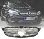 CALANDRE POUR MERCEDES W205 AMG 14-18 LOOK DIAMOND SILVER, Verzenden