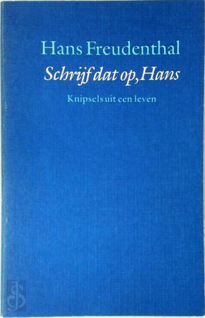 Schrijf dat op, Hans, Boeken, Taal | Overige Talen, Verzenden