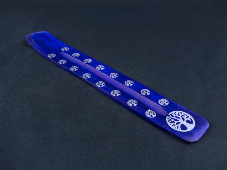 Wierook Brander - Wierook Houder - Plankje Violet Paars -..., Huis en Inrichting, Woonaccessoires | Overige, Nieuw, Ophalen of Verzenden