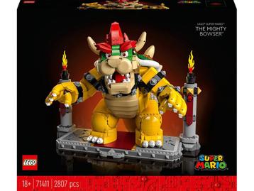 LEGO Super Mario De machtige Bowser, Bouwbaar 3D Model, beschikbaar voor biedingen