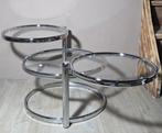 Leimotiv - Salontafel - Verchroomd, Glas - Swivel Double