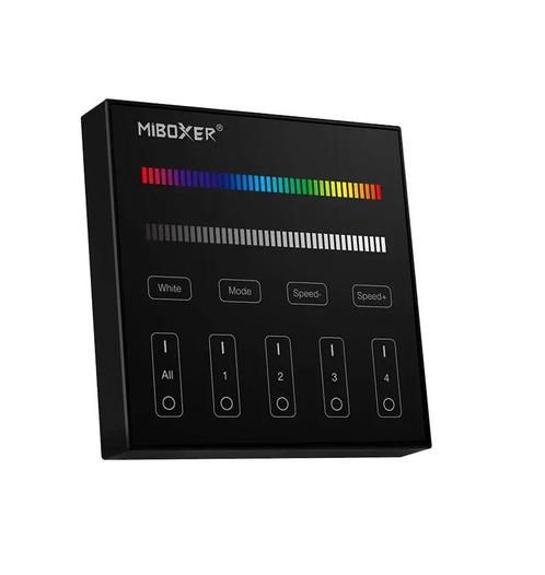 Mi-Light(MiBoxer) B3-B - Wandbediening RGB - RGBW - 4 Groep, Huis en Inrichting, Lampen | Overige, Verzenden