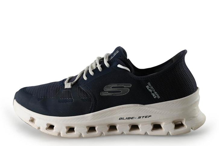 Skechers Instappers in maat 42 Blauw | 5% korting, Kleding | Heren, Schoenen, Blauw, Gedragen, Overige typen, Verzenden
