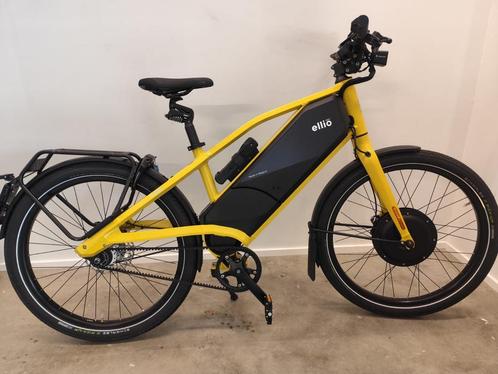 Ellio Max Sport Chrome Yellow 45 km/u 1150 Wh, Fietsen en Brommers, Elektrische fietsen, Zo goed als nieuw, Ophalen of Verzenden