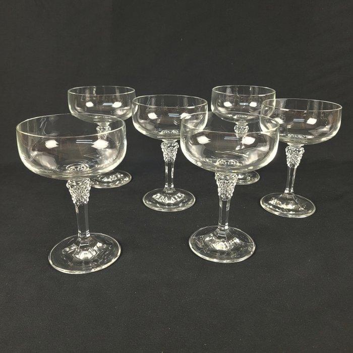 Zwiesel Schott - West Germany - Champagneglas - Kristal -, Antiek en Kunst, Curiosa en Brocante