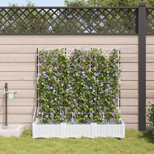 vidaXL Tuinplantenbakken met Water Irrigatiesysteem - 3, Tuin en Terras, Bloempotten, Nieuw, Verzenden