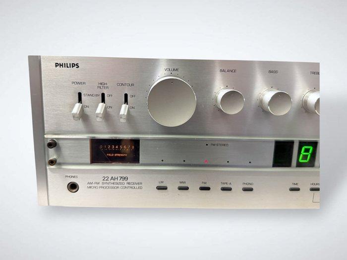 Philips - 22 AH 799 Solid state stereo receiver, TV, Hi-fi & Vidéo, Radios