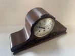 Grote schouwpendule - Junghans - Antiek Eikenhout, Messing,, Antiquités & Art