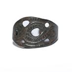 Viking periode Brons opengewerkte ring - 20 mm  (Zonder