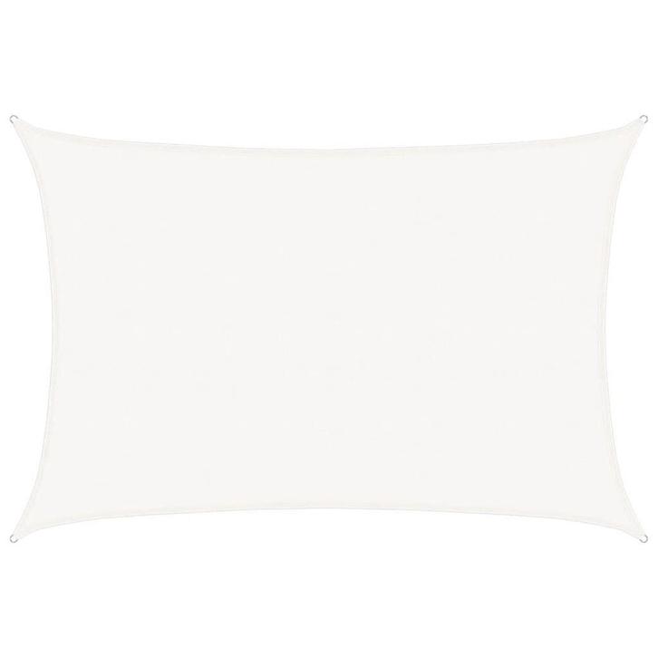 Zonnezeil 5x7m HDPE Wit | OP = OP | 46% Voordeel Nu, Jardin & Terrasse, Parasols, Envoi