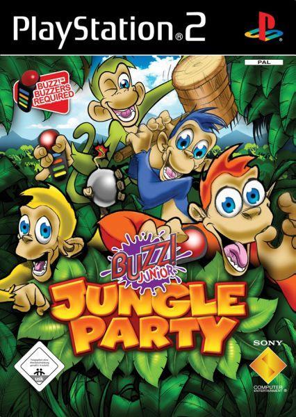 Buzz! Junior Jungle Party-Duits (PlayStation 2) Gebruikt, Games en Spelcomputers, Games | Sony PlayStation 2, Ophalen of Verzenden