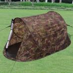 vidaXL Tent pop-up 2-persoons camouflage, Caravans en Kamperen, Tenten, Nieuw