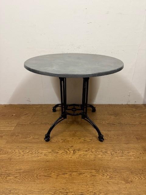 Gebruikte Terrastafel - T1612- Vintage/Café, Huis en Inrichting, Tafels | Eettafels, Ophalen