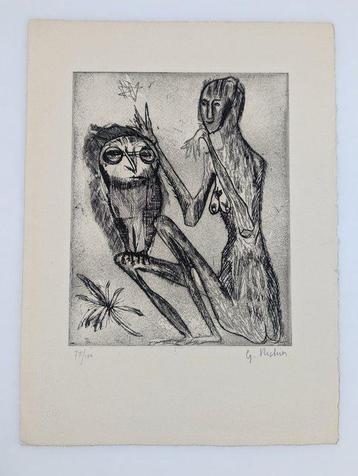 Germaine Richier (1902 - 1959) - La Mante with Owl