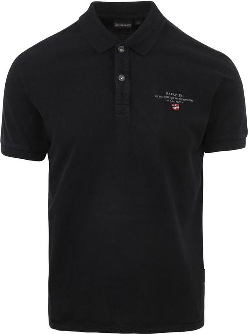 Napapijri Polo Elbas Zwart maat Maat 52/54 (L) Heren, Kleding | Heren, Polo's, Zwart, Nieuw, Maat 52/54 (L), Verzenden