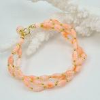 Koraal - Zilver, Verguld - Armband - CORALLO ROSATO