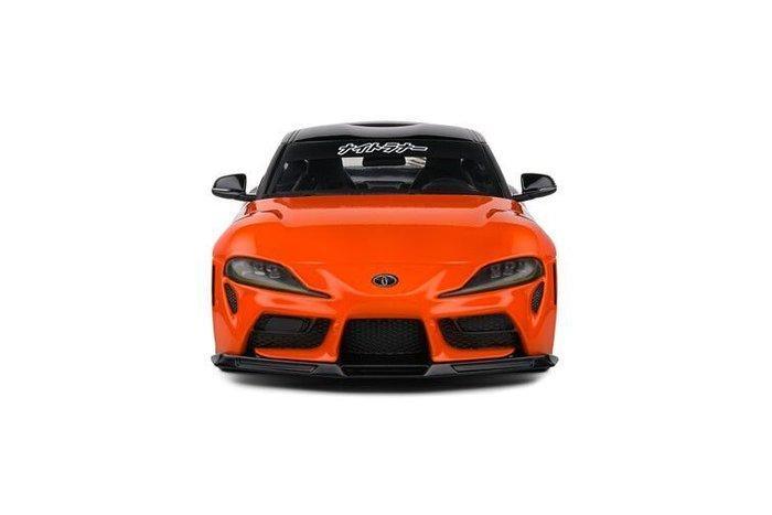 Toyota GR Supra 2024 Orange - 1:18 - Modelauto - Solido -, Hobby en Vrije tijd, Modelauto's | 1:5 tot 1:12