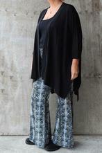 Broek Mat fashion velvet snake print maat 50, Vêtements | Femmes, Verzenden
