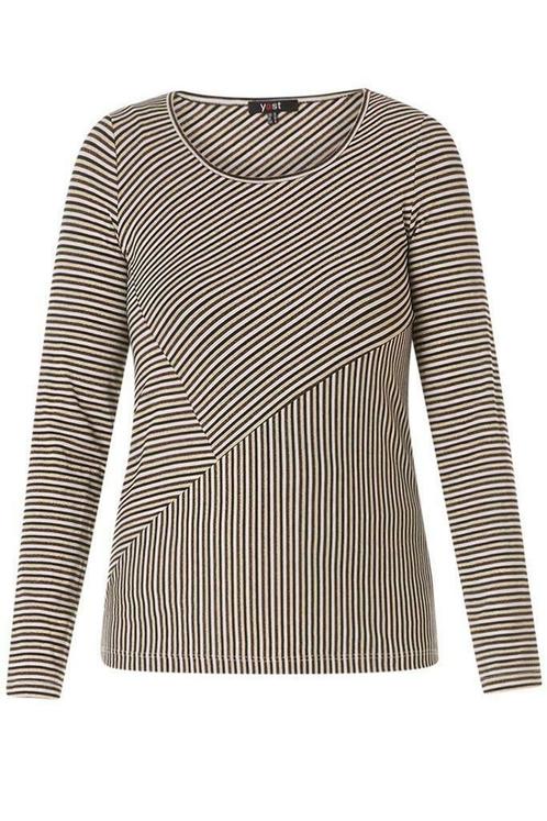 Shirt Yesta streepje met glans maat 54/56, Vêtements | Femmes, T-shirts, Envoi