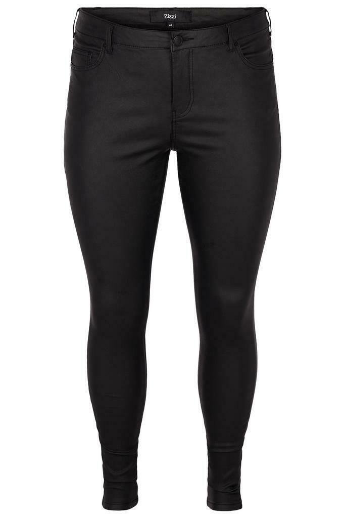 Broek Zizzi Amy colour coating maat 44, Kleding | Dames, Broeken en Pantalons, Verzenden