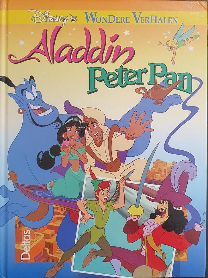 Aladdin / Peter Pan / Disneys wondere verhalen Disney, Boeken, Kinderboeken | Kleuters, Gelezen, Verzenden