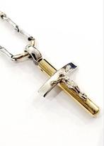 Ketting met hanger - 18 karaat Geel goud, Witgoud, Handtassen en Accessoires