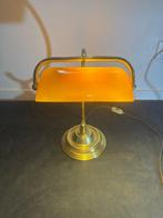 Lampe de bureau - Laiton, Verre, Antiek en Kunst