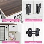 MaxxPet Houten Hondenbench  - Hondenhuisje -111x60x75cm, Dieren en Toebehoren, Hondenbenches, Ophalen, Nieuw