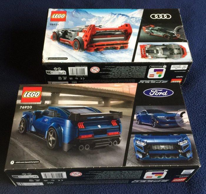 Lego Set - Speed Champions - Ford Mustang Dark Horse;Audi R8, Enfants & Bébés, Jouets | Duplo & Lego