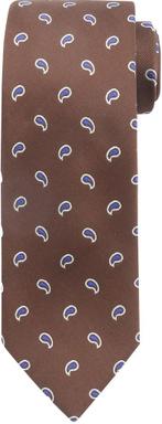 Suitable Stropdas Zijde Paisley Bruin maat  Heren, Kleding | Heren, Stropdassen, Verzenden, Nieuw, Bruin, Suitable