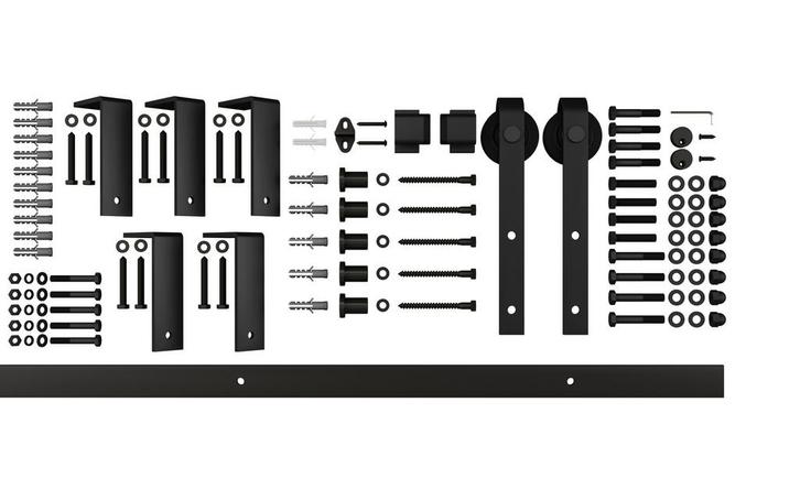 Schuifdeursysteem - Plafond met rails, Doe-het-zelf en Bouw, Raamkozijnen en Schuifdeuren, Nieuw