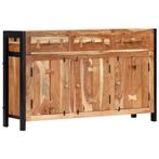 vidaXL Dressoir 120x35x75 cm massief acaciahout, Huis en Inrichting, Verzenden, Nieuw