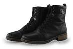 Rieker Veterboots in maat 40 Zwart | 5% extra korting, Kleding | Dames, Schoenen, Verzenden, Zwart, Overige typen, Gedragen