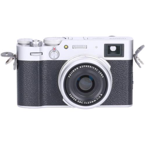 Tweedehands Fujifilm X100V Silver CM3411, Audio, Tv en Foto, Fotocamera's Digitaal, Gebruikt, Ophalen of Verzenden