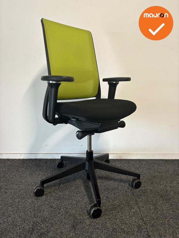 Gispen Zinn - 4D Armleggers - Zwart gestoffeerde zitting met, Articles professionnels, Aménagement de Bureau & Magasin | Mobilier de bureau & Aménagement