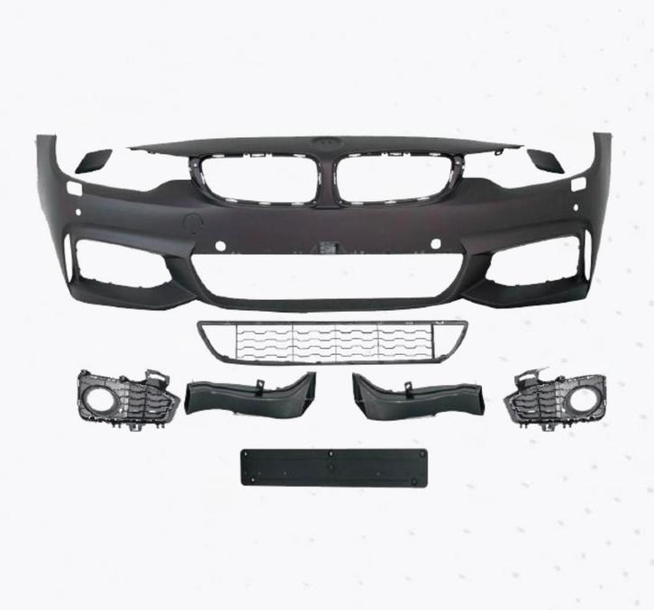 BMW F32 13-20 M-Tech voorbumper compleet – PDC + sproeiers, Auto-onderdelen, Carrosserie, Voor, Bumper, Nieuw, BMW