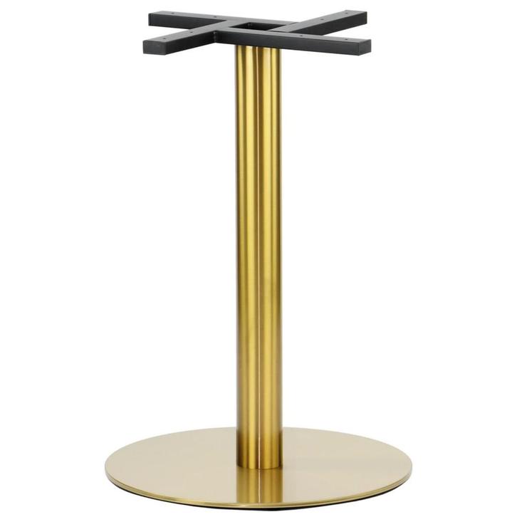 Tafelonderstel | RONDELL | RVS | Goudkleurig |, Zakelijke goederen, Horeca | Keukenapparatuur, Nieuw in verpakking, Verzenden