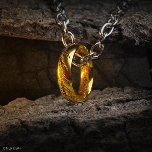 Lord of the rings One Ring Ketting, Verzamelen, Lord of the Rings, Ophalen of Verzenden