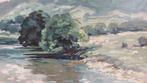 Charles Pinet (1867 – 1932) - Impressionistische Landschaft, Antiek en Kunst