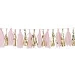 Tassel Slinger Roze/Goud 2m, Verzenden, Nieuw