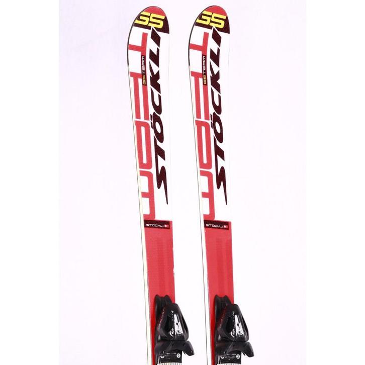 160 skis STOCKLI GS TEAM, red/white + Tyrolia LRX 9, Sport en Fitness, Skiën en Langlaufen, Verzenden