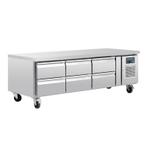 Koelwerkbank | Laag Model | 317L | 6 Laden (1/1 GN) |, Verzenden, Nieuw in verpakking