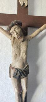 Crucifix - Hout - 16th/17th century - Vroege Corpus, Antiek en Kunst