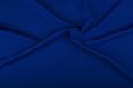 Burlington blauw - Polyester stof 10m op rol - Actieprijs!, Verzenden, Nieuw