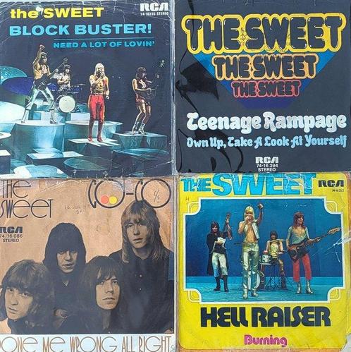 the Sweet, Slade, Mud - 17 x 7 singles 45 RPM - Glam Rock, Cd's en Dvd's, Vinyl Singles