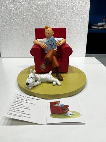 Figurine - Tintin - Statuette Moulinsart 46404 - Le fauteuil