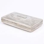 Cornelis Monteban (1852) - Tabaksdoos - .833 zilver, Antiek en Kunst