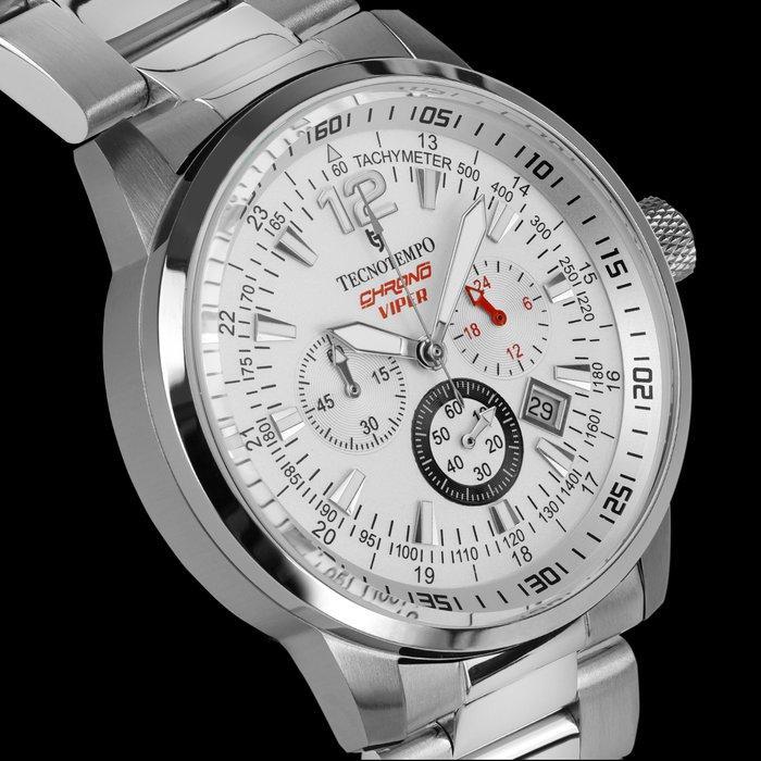 Tecnotempo - Chronograph 100M WR - Chrono Viper Limited, Handtassen en Accessoires, Horloges | Heren