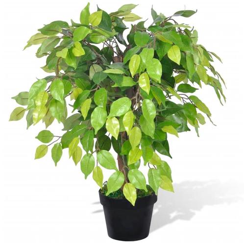 vidaXL Kunst vijgenboom met pot 60 cm, Huis en Inrichting, Woonaccessoires | Kunstplanten en Kunstbloemen, Nieuw, Verzenden