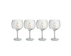 Drinkglas (4) - Glas - Gin - Luxury Gold